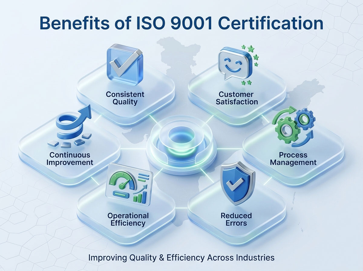 Benefits of ISO 9001 Certification Benefits of ISO 9001 Certification