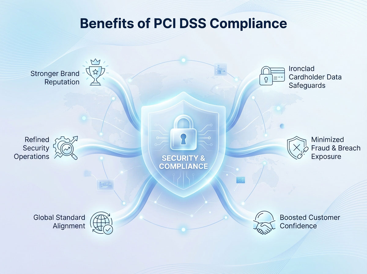 Benefits of PCI DSS Compliance Benefits of PCI DSS Compliance