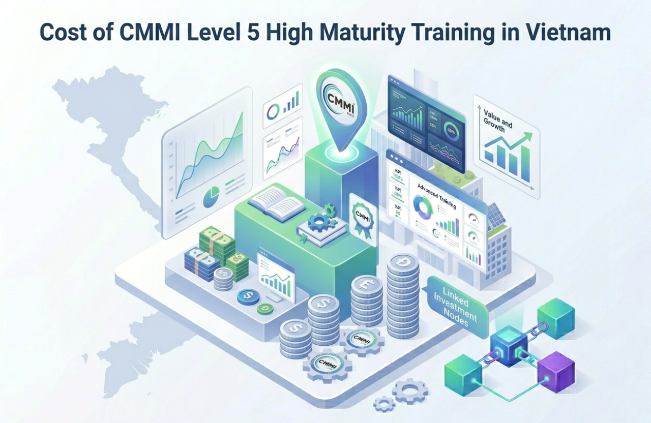 Cost of CMMI Level 5 High Maturity Training in Vietnam Cost of CMMI Level 5 High Maturity Training in Vietnam