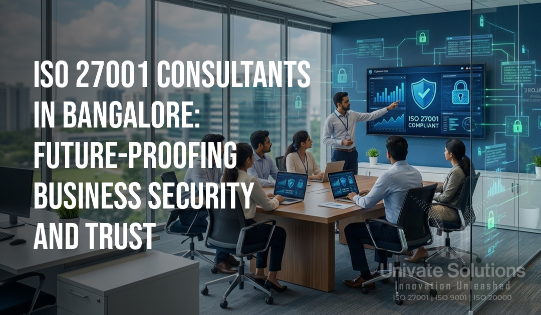 ISO 27001 Consultants in Bangalore: Future-Proofing Business Security and Trust