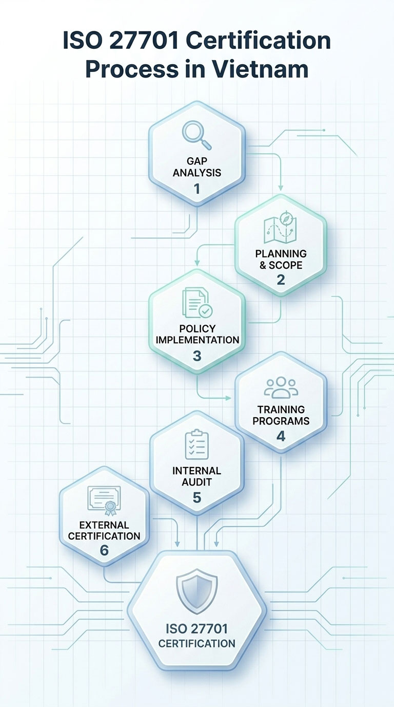 ISO 27701 Certification Process in Vietnam-mob <br />
ISO 27701 Certification Process in Vietnam