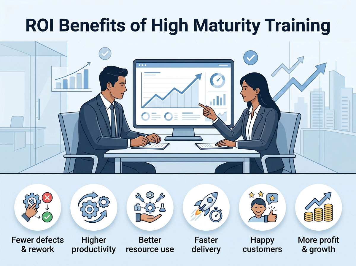 ROI Benefits of High Maturity Training ROI Benefits of High Maturity Training