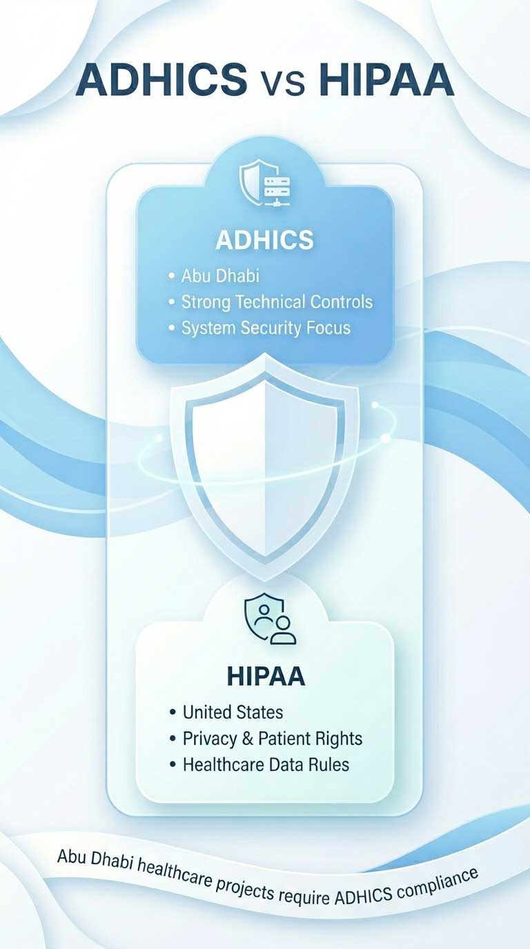 ADHICS_vs_HIPAA Who Needs CMMI Development Implementation