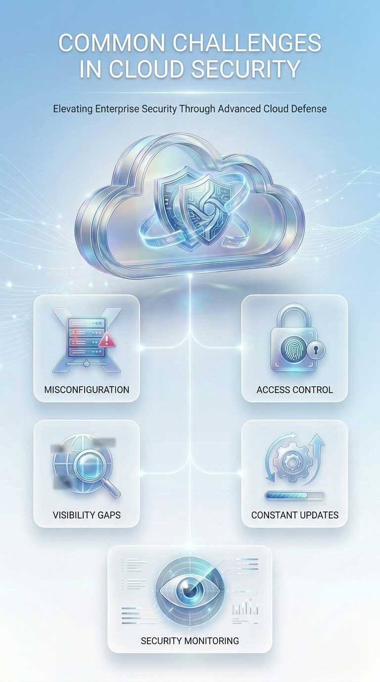 Common Challenges in Cloud Security-mob Key Practices in the CMMI Development Model