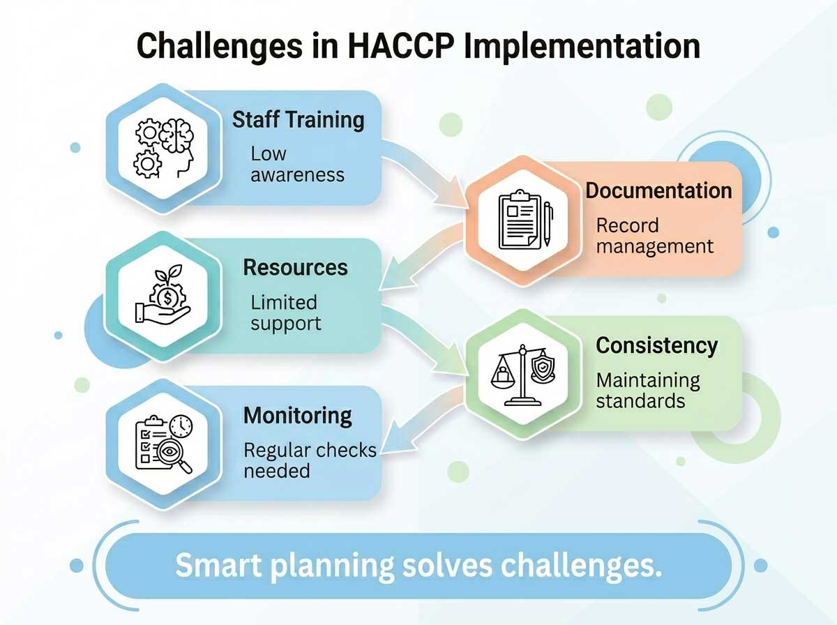 Common Challenges in HACCP Implementation