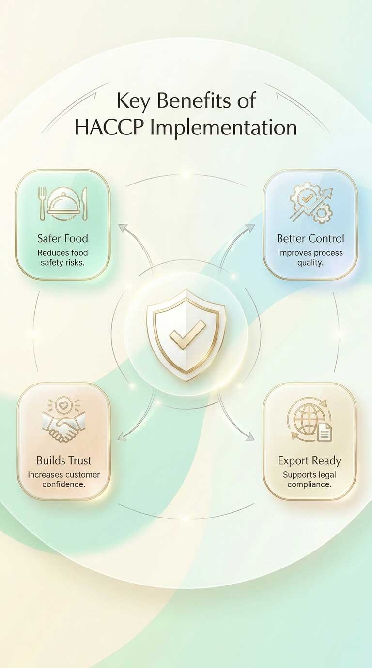Key Benefits of HACCP Implementation-mob CMMI Level 5 High Maturity
