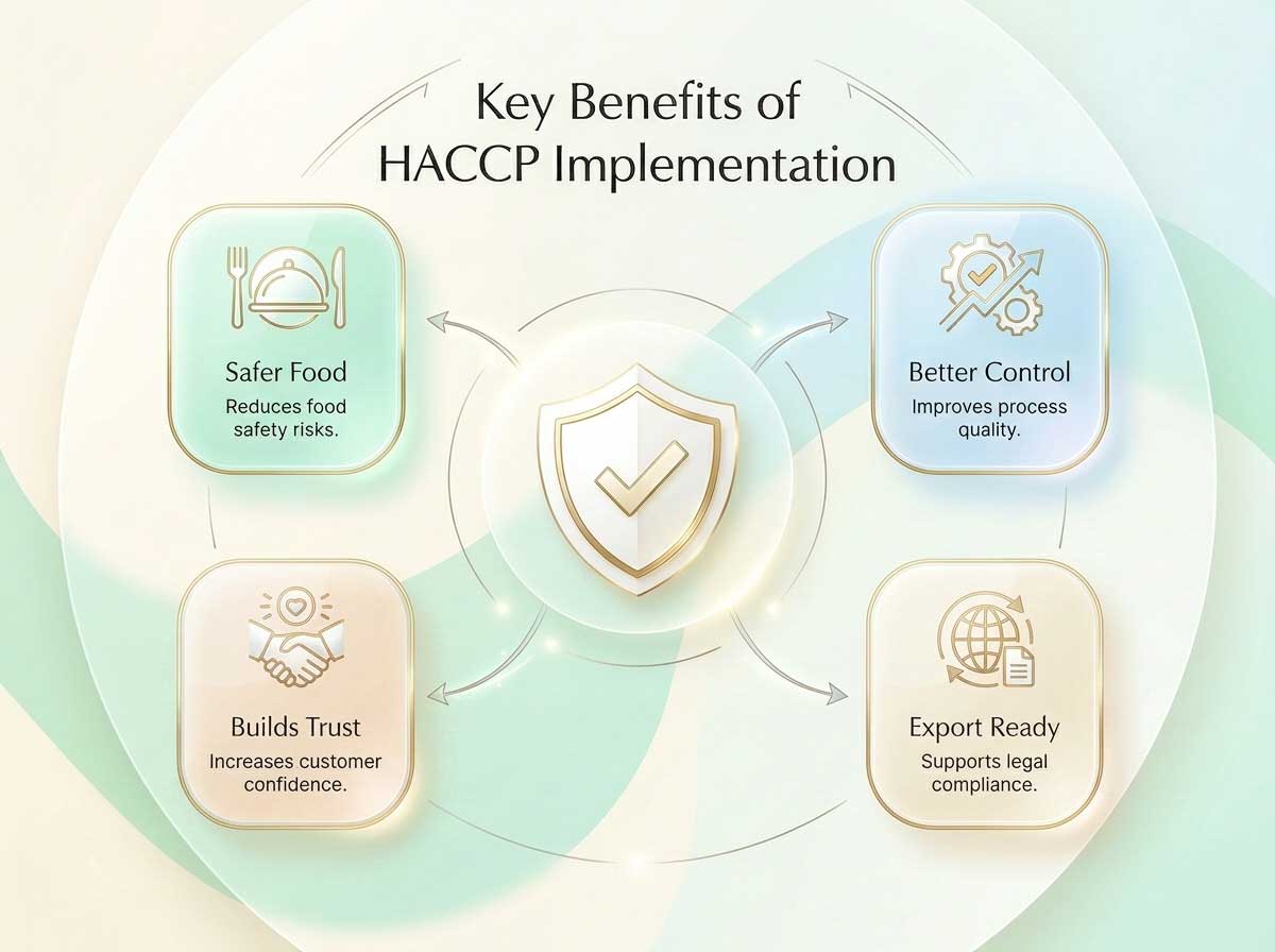 Key Benefits of HACCP Implementation CMMI Level 5 High Maturity