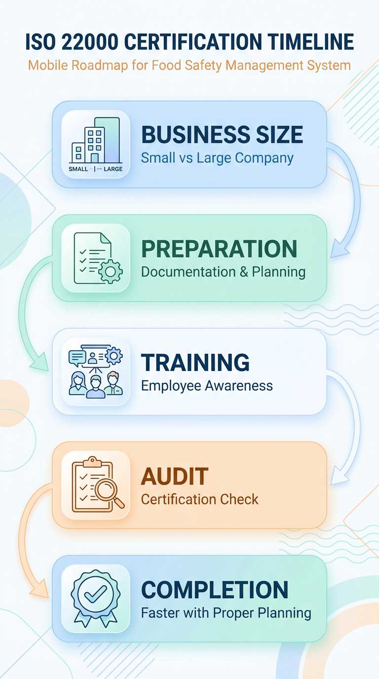 Timeframe for ISO 22000 Certification-mob
