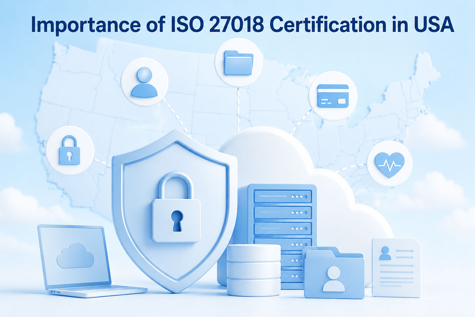 Importance of ISO 27018 Certification in USA Importance of ISO 27018 Certification in USA<br />
ISO 27018 Certification is important in the USA because organizations increasingly depend on cloud platforms to store and process sensitive personal data. This includes customer records, employee data, financial information, healthcare details, user profiles, login data, and other personally identifiable information.