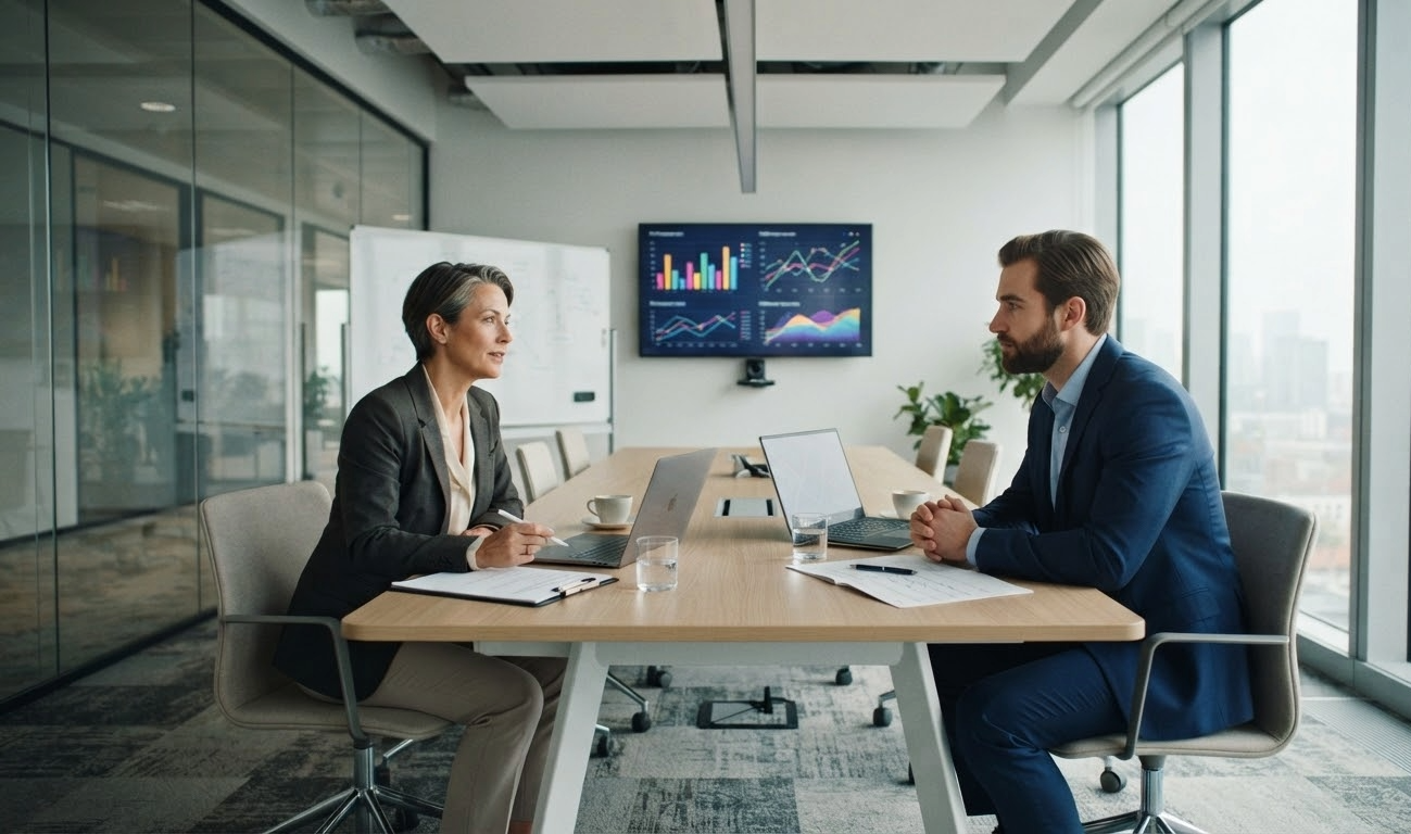 CMMI Level 3 Certification - Appraisal Assessment Interview Lead Appraiser conducting a CMMI Level 3 Class A benchmark appraisal interview with a technology team